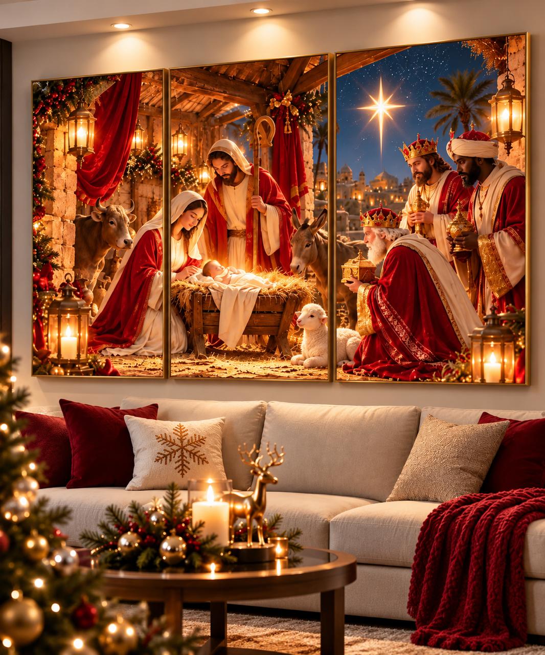 ✨Nacimiento De Jesús| Cuadro Típico Navideño 🎄🎇