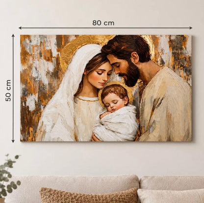 CUADRO PREMIUM DE LA SAGRADA FAMILIA| UNION Y PROTECCION 🕊️✝📖