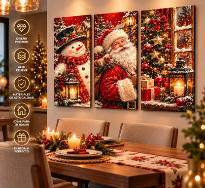 TRÍPTICO NAVIDEÑO PREMIUM🎄✨