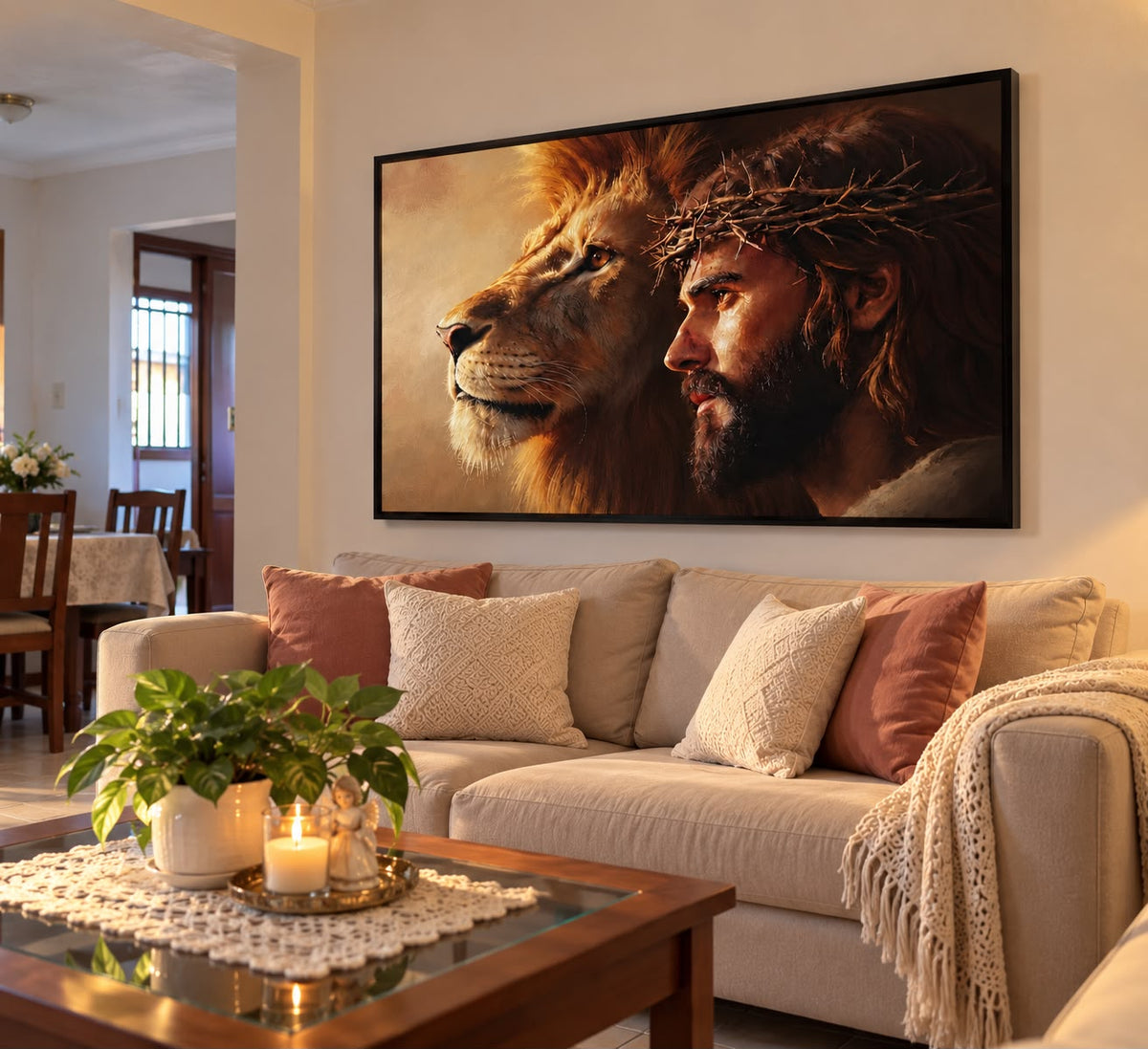 ⭐El León de Judá : Fuerza y Fe en tu hogar.