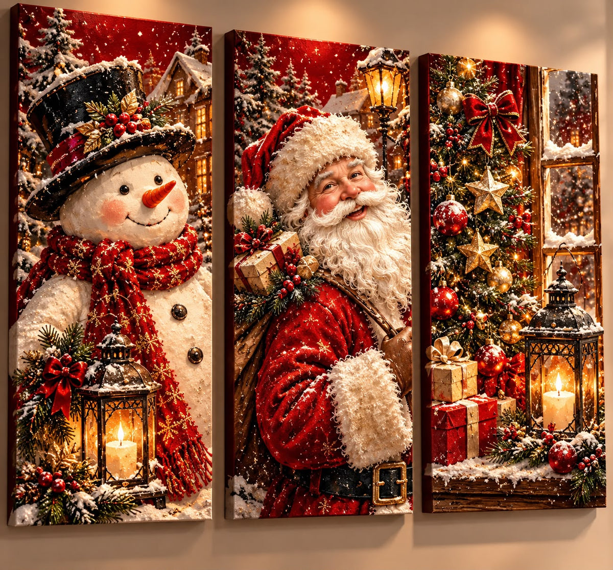 TRÍPTICO NAVIDEÑO PREMIUM🎄✨