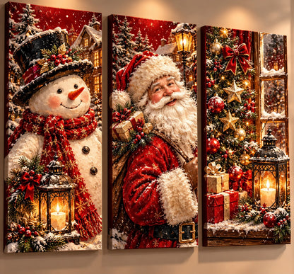 TRÍPTICO NAVIDEÑO PREMIUM🎄✨