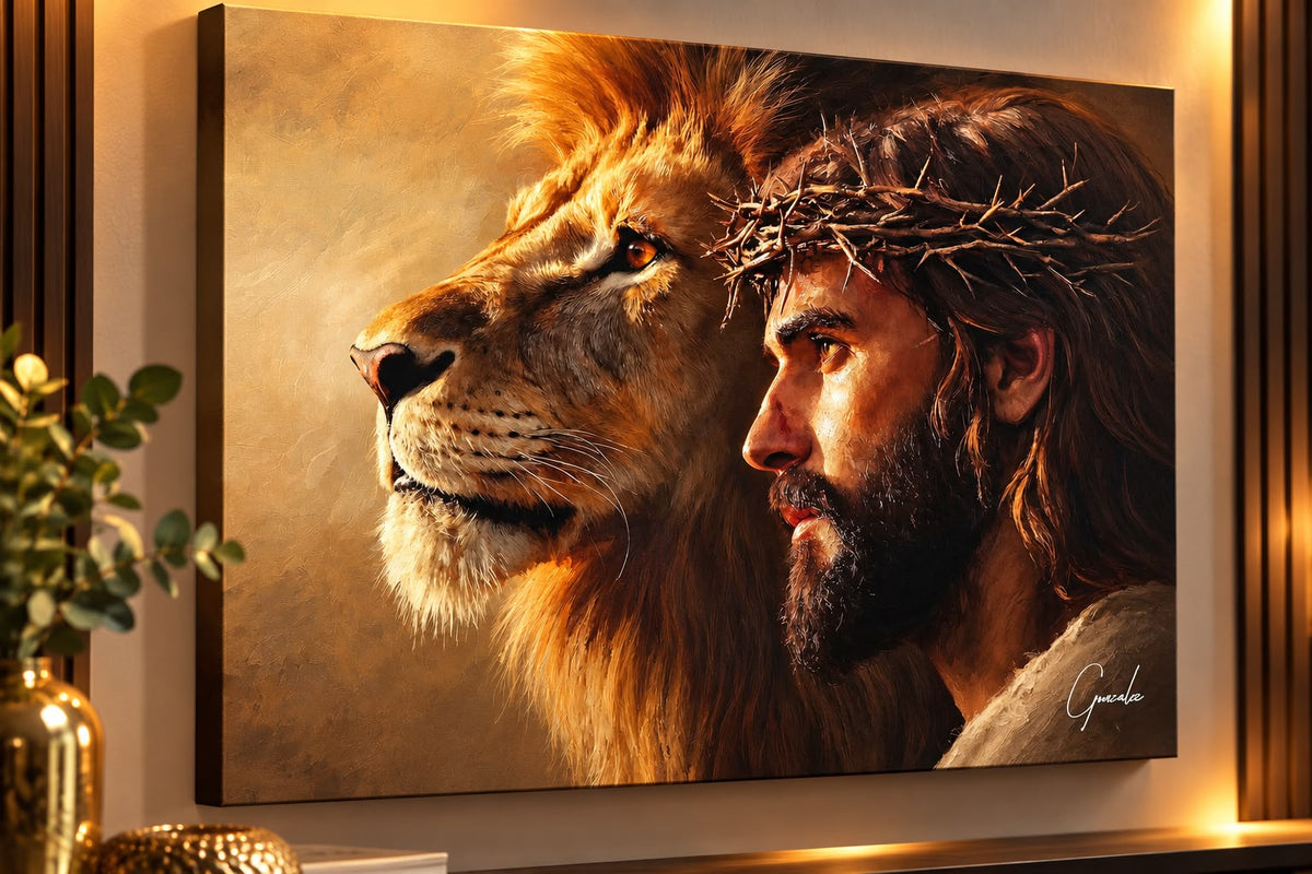 ⭐El León de Judá : Fuerza y Fe en tu hogar.
